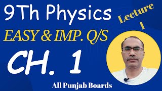 9Th Class Physics Chapter 1  Introduction And Some Definitions [upl. by Nutter]