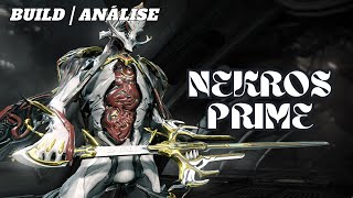 Nekros Prime Build Warframe Gameplay [upl. by Ahsinnor450]