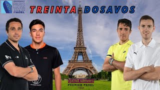 GREENWEEZ PARIS MAJOR  BelasteguinLibaak vs MouriñoQuilez Treintaidosavos  PREMIER PADEL 2024 [upl. by Yerocaj]