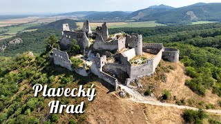 Plavecký hradPlavecký CastleSlovakia4K [upl. by Gnoz]