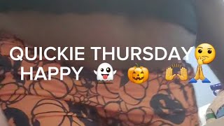 VLOGTOBER 31ST 2024😜 QUICKIE THURSDAY🤔 QampA😜 DONT 🍸 AND SHARE🤣 [upl. by Eillas396]