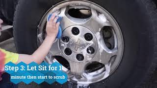 How to Clean Chrome Rims on Your Car [upl. by Dodd900]