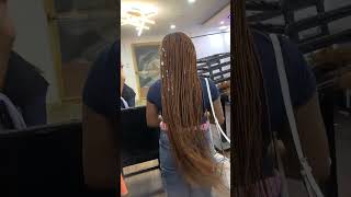 Blonde knotless braidsshortvideoknotlessbraidshairvideo [upl. by Jon]