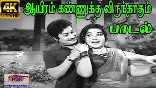 Aayiram Kannukku Female  ஆயிரம் கண்ணுக்கு பெண்  P Susheela Love Melody H D Song [upl. by Caddric77]