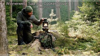 WINNERWELL CLASSIC EDITION  Sad Iron Stove  Bushcraft  Camping  Outdoor [upl. by Nomyaw]