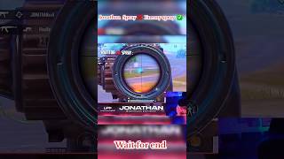 Whose spray is better Jonathan or this guy bgmi shortsJingaming10 JONATHANGAMINGYT [upl. by Agamemnon]