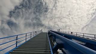 Fēnix at Toverland Left Wing Front Row OnRide POV No Copyright 4K60  July 2024 [upl. by Dimitry]