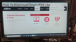 How To Download Smart PSS lite  How To Watch Dahua DVRNVR On Desktop DahuaTechnology [upl. by Aisinoid]