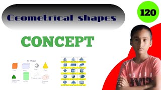 CONCEPT OF GEOMETRICAL SHAPES IN VERY EASY WAY [upl. by Burrill86]