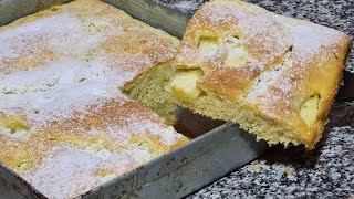 Nouvelle recette de gateau aux pommes très fondant apple cake [upl. by Ahseenat181]