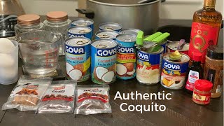 How to make Authentic Coquito [upl. by Nnylyaj680]