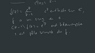 Analyse complexe  calcul dintégrale de ezz1 [upl. by Ive525]