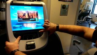 How to program the Precor TVs [upl. by Hadwin]