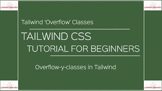 Overflowy classes in Tailwind CSS [upl. by Conover]