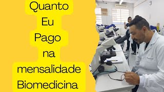 Qual valor da mensalidade do curso biomedicina semi presencial [upl. by Josy]