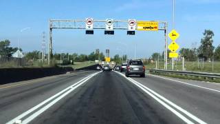 Louis Hippolyte Lafontaine BridgeTunnel northbound [upl. by Daniels]