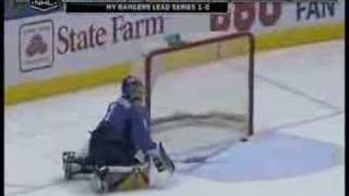 Sean Avery scores vs Atlanta Thrashers 041407 [upl. by Hullda582]