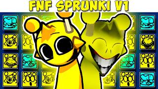 FNF Character Test  Gameplay vs Playground  SPRUNKI FUNKIN  FNF Mods [upl. by Adil]