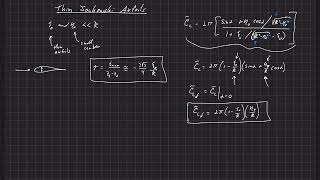 Conformal Mapping Techniques  Joukowski Airfoils  Thin Joukowski Airfoils [upl. by Sialac]