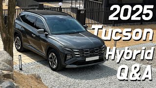 2025 Hyundai Tucson Hybrid Facelift QampA  All Your Questions Answered [upl. by Elodia763]