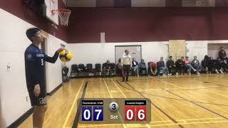 Thunderbolts vs Leaside Knight final set 3 [upl. by Poree]