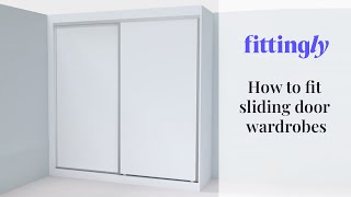 How to fit sliding door wardrobes [upl. by Marabelle30]