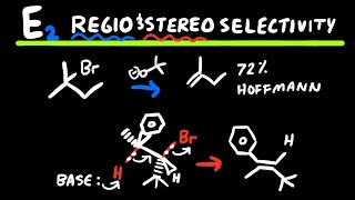 E2 Reactions  Regioselectivity and Stereoselectivity [upl. by Kenlay]