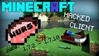 Minecraft 172  1710  Hacked Client  Wurst   Force OP Client  HD [upl. by Aleel989]