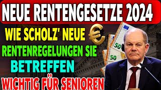 Wichtige Infos zu Scholz Rentenplänen 2024 Was Senioren zur GRV wissen müssen [upl. by Pavier274]