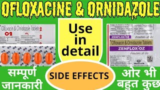 Ofloxacin and ornidazole tablet  Zenflox oz tablet  Zenflox oz tablet uses in hindi  oflomac oz [upl. by Agnizn]