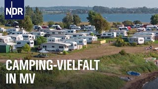 Camping in MV  Naturnah Abenteuer oder Luxus pur  die nordstory  NDR Doku [upl. by Yreffoeg]