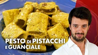 Paccheri gourmet una delizia di crema di pistacchio e guanciale [upl. by Adham827]