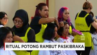 Ritual Potong Rambut Paskibraka Jelang Upacara Bendera di Istana Merdeka [upl. by Aicenet]