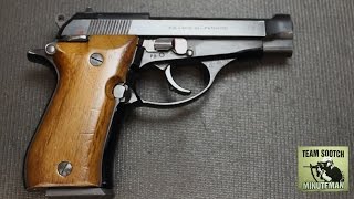 Beretta Model 84 380 ACP Pistol Review [upl. by Aisyat]