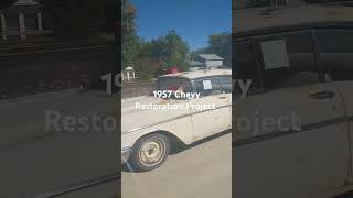 1957 chevy restoration projectcars classiccar [upl. by Ridley479]