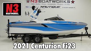 2021 Centurion Fi23  Electric Blue  Walk Through  N3 Boatworks [upl. by Freya836]