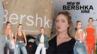 HUGE £500 NEW IN BERSHKA HAUL  the best summer  autumn  fall transitional styles 2023 [upl. by Raye]