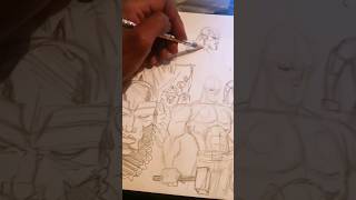 Rough Draft 0001 ART HEIST art drawings animations shorts animation [upl. by Christabel81]