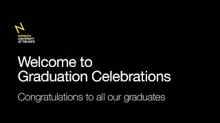 Norwich University of the Arts Graduation Celebrations  Tuesday 11 July 11am [upl. by Arica878]