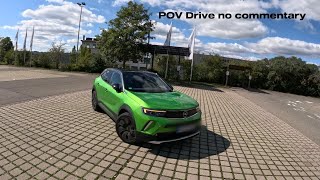 Opel Mokka 2023 Irmscher POV Drive  German towncountry roads [upl. by Ellennahs]