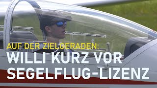 Glider  Soaring  Segelfliegen Willi kurz vor SPLLizenz  Fliegercamp Oschersleben  aviation [upl. by Repsag508]