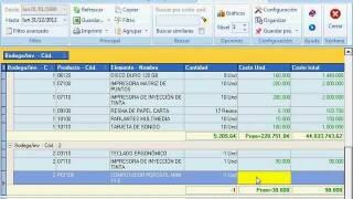 Sistema contable ContaPyme  Facturación de productos sin existencias  Lección 3 de 3 [upl. by Wichman829]