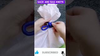 Incredible Sack amp Bag Knot Tricks Best Techniques Revealed bagknot sackknot knottricks [upl. by Kayne]