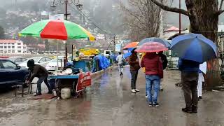 9th February 2022 ko start hua Nainital me Snowfall [upl. by Elohcin]