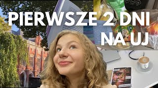 PIERWSZE DNI STUDIÓW  Kraków vlog odczucia🤍📚📖✨ [upl. by Haase805]