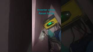 Inverter setup inverter fitting kaise karentrending electrical shortsfeed electrician [upl. by Aneeuqal]