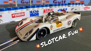 The First Laps on my New Slot Car Track [upl. by Aarika]