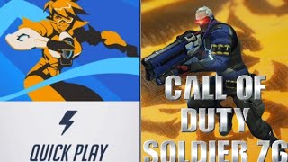 Pov playing Soldier 76 after playing cod b06 [upl. by Hsaka]