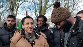 Shamsi Destroyed Paperboy Shamsi and Christian Speakers Corner Sam Dawah [upl. by Ayela]