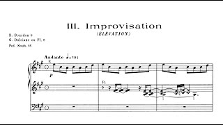 Langlais Suite medievale  III Improvisation [upl. by Clerc982]